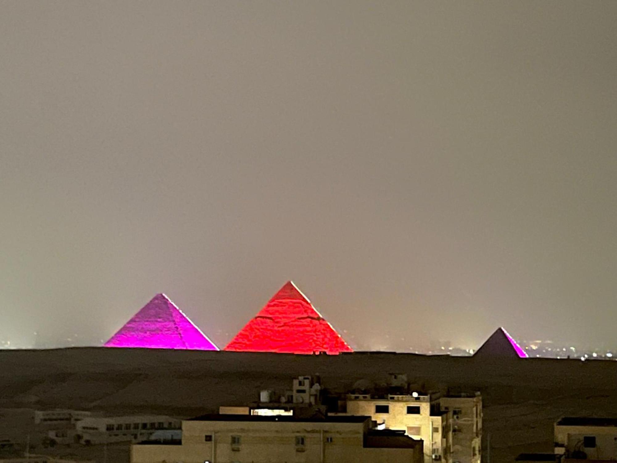 Panorama 3 Pyramids View Inn Giza Buitenkant foto